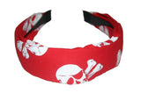 Cloth Pirate Skull and Crossbones Hair Band (Various Colours) Cloth Pirate Skull and Crossbones Hair Band (Various Colours)
