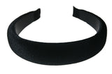 Black Velvet Hair Bands (Various Styles) Black Velvet Hair Bands (Various Styles)