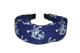 Cloth Pirate Skull and Crossbones Hair Band (Various Colours) Cloth Pirate Skull and Crossbones Hair Band (Various Colours)