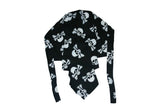 Black Skull and Crossbones Zandana Black Skull and Crossbones Zandana