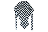 Black and White Checked Zandana Black and White Checked Zandana