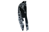Black Skull and Crossbones Zandana Black Skull and Crossbones Zandana