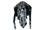 Black Skull and Crossbones Zandana Black Skull and Crossbones Zandana