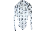 White Skull and Crossbones Zandana White Skull and Crossbones Zandana