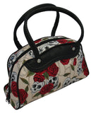 Medium Skulls and Roses Bag (Various Colours) Medium Skulls and Roses Bag (Various Colours)