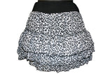 Leopard Print Tiered Mini Skirt Leopard Print Tiered Mini Skirt